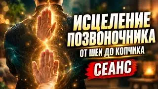 СЕАНС ИСЦЕЛЕНИЯ ПОЗВОНОЧНИКА. От шеи до копчика 🙌🏻 Мощная древняя практика