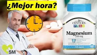 ¿Cuándo es mejor tomar Magnesio? |¿Cuál es la mejor hora? 🕓💊