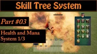 [Eng] Ability/Skill Tree System: Adding an Advanced Health and Mana System 1/3 #03