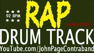 Boom Bap Drum Track 90s Rap Old School Hip Hop 92 bpm Free Beat