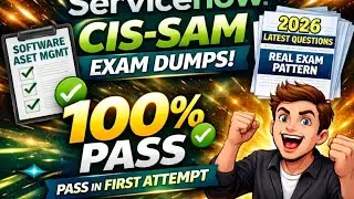 ServiceNow CIS-SAM