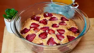 Cake that melts in your mouth! For 5 minutes of work! Fast, Easy and Very Delicious!