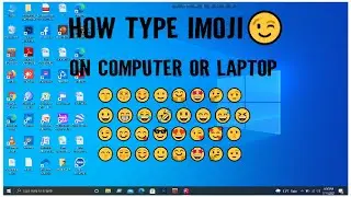 Insert Emojis Anywhere by using easy shortcut key #EmojisShortcutKey  #Windows10 #sefatstudio