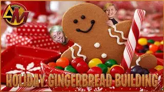 Alphamisfits VS Holiday GINGERBREAD Building ( 2 different builds )