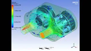 CVT Casing air flow CFD analysis