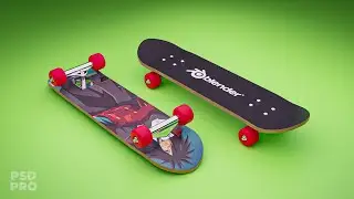 Skateboard in Blender - 3D Modeling | Part 1