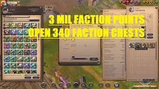 Albion online unboxing 340 faction chests