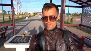 Вечная шахматная доска на открытом воздухе / Новая аллея в парке Волжский / Ежедневный влог :)