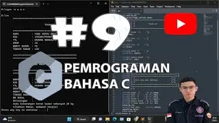 #9 Perulangan For, While, Do-While - Pemrograman Bahasa C