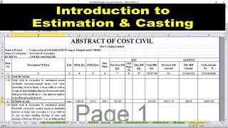 Introduction to Estimation