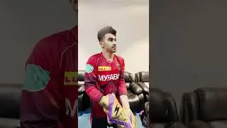 What's the secret behind Rahmanullah Gurbaz's keeping gloves? | KKR v PBKS | TATA IPL 2023