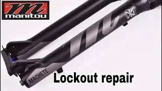 Paano ayusin ang lockout ng Manitou Machete air fork. ( how to repair Manitou machete lockout )