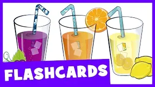 Learn Drinks Vocabulary | Talking Flashcards