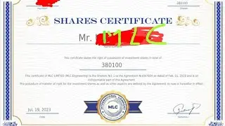 Comment télécharger son certificat d'actions dans son compte MLC?