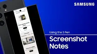 Use the S Pen to write on screenshots | Samsung US