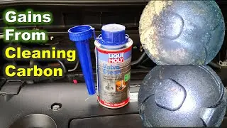 Improvement after Cleaning Carbon Buildup from Engine / Remove carbon deposits in engines