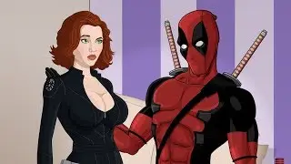 Cartoon Hook-Ups: Deadpool and Black Widow (ft. Quinton Flynn)