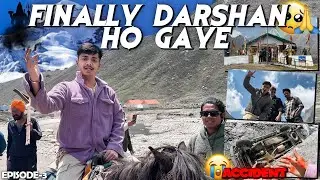Finally Darshan Ho Gaye🙏🏻❤️ | Adi Kailash Yatra & Om parvat Yatra | Accident Hogya 😱 | Episode-3