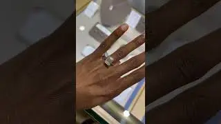Do you Like this 5ct Emerald Cut Diamond Ring? #diamonds