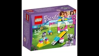 Обзор Lego Friends 41303 Выставка щенков. Игровая площадка