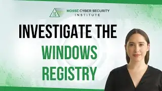 How to investigate the Windows Registry