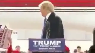 GRITARAM "ALLAHU AKBAR" EM DISCURSO DE TRUMP E ELE QUASE INFARTA