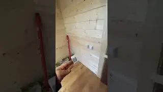 Новая Банька в стиле Барнхаус, в процессе сборки