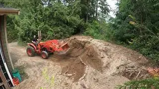 Dirt Work Behind the Shop!!