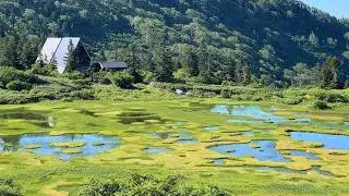 Mt Hiuchi climb in summer