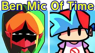 Friday Night Funkin' VS Ben Drowned Mic Of Time FULL WEEK + Cutscenes (FNF Mod) (Creepypasta/Horror)