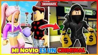 DESCUBRO QUE MI NOVIO ES UN CRIMINAL 😱 Roblox Brookhaven rp Mini Pelicula (Historia de roblox)