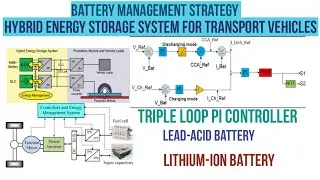 Battery Management strategy in Hybrid LAB and Lib Energy Storage System for Transport Vehicles