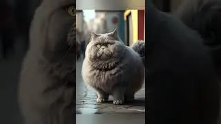 Surprised by a cat 