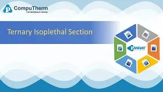 Ternary Isoplethal Section Calculation in PanPhaseDiagram Module