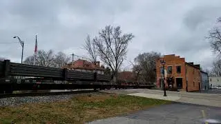 J783 at Tipp City w/TP&W 4056 11/26/2020
