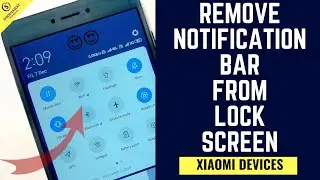 Remove Notification Bar From Lock Screen In Miui 10 || Hide Notification Bar In Lock Screen