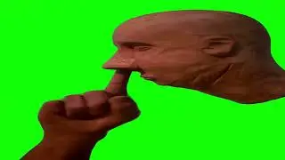 Nose Picking Green Screen 1 Hour