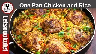 Chicken and Rice in One Pan