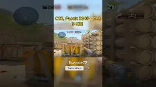 CS2, Faceit 3400 ELO, 3 Kill! 