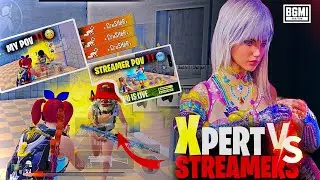 XPert Vs Streamer✨|| This Streamer Almost Killed Me 😮‍💨|| Aggressive Gameplay ⚜️|| BGMI/PUBG