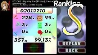 [Osu!] Light My Fire (TV Size) [Hard] 357 Combo! - กรูเล่นได้ไง!!