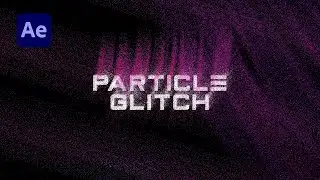 Particle Glitch Logo | Text Animation in After Effects