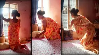 Housewife Bedroom Cleaning Lifestyle Vlog// Morning Desi Lifestyle Vlog// #desistyle #desivlog