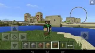 Сид на деревню и храм в minecraft PE 0.13.1