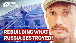 Eoin and International Volunteers Rebuild Ukrainian Homes, Giving War Survivors a New Future!