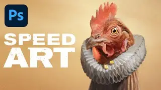 Renaissance Chicken – Photoshop Speed Art