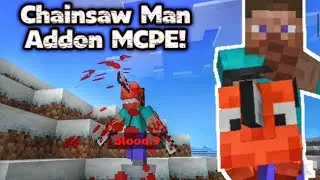 Chainsaw Man Addon/Mod for Minecraft Pocket Edition 1.19