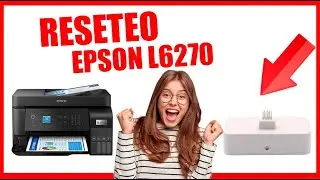 COMO RESETEAR UNA IMPRESORA EPSON l6270 - CAJA DE MANTENIMIENTO