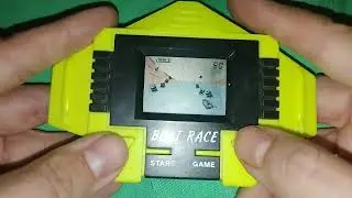 Juego handheld lcd Boat race años 80