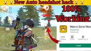 😯New one tap headshot app😯।। Macro sensi max New update 2022  ।। free fire...